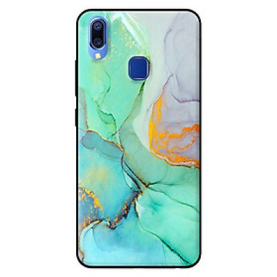 Ốp in cho Vivo Y95 Đá Xanh Ngọc - Hàng chính hãng