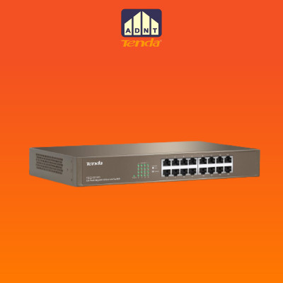 Bộ chia mạng 16 cổng tốc độ 1000Mbps Switch TEG1016D Tenda hàng chính hãng