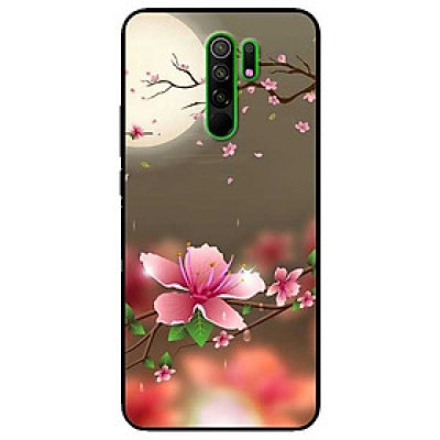Ốp lưng dành cho Xiaomi Redmi 9 mẫu Ánh Trăng Hoa Đào