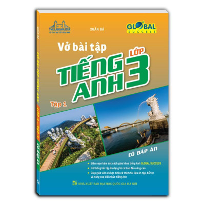 Sách - Global Success - Vở Bài Tập Tiếng Anh Lớp 3 - Có Đáp Án - Combo 2 Tập - Minh Thắng