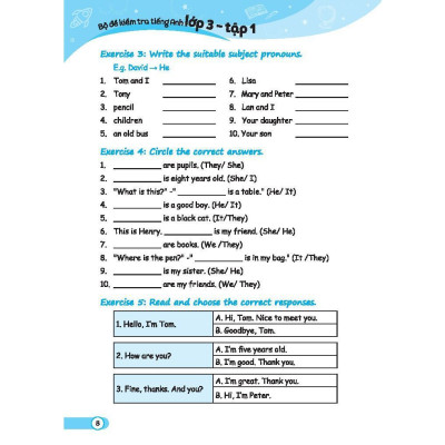 Sách - Global Success - Bộ Đề Kiểm Tra Tiếng Anh Lớp 3 - Có Đáp Án - Tập 1 - Minh Thắng