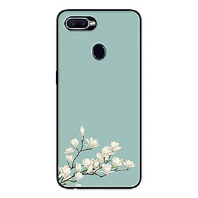 Ốp Lưng in cho Oppo A7 Mẫu Hoa Khô - Hàng Chính Hãng