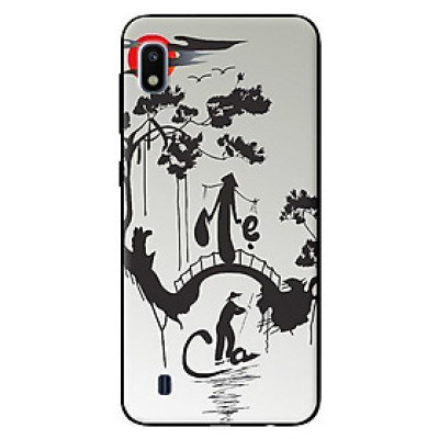 Ốp lưng in cho Samsung Galaxy A20 mẫu Cha Mẹ - Hàng chính hãng