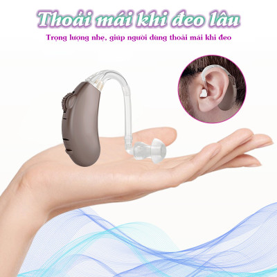 Máy trợ thính có bộ lọc tiếng ồn Axon V-263P - Kèm hộp đựng máy