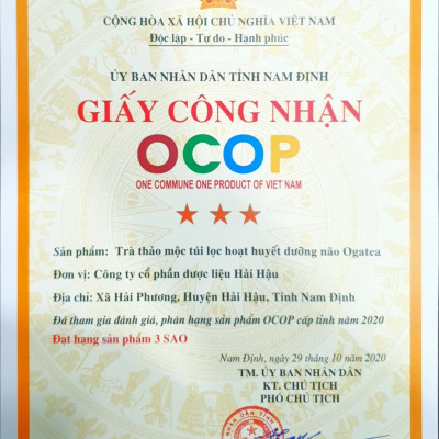 Trà Thảo Mộc Túi Lọc Hoạt Huyết Dưỡng Não Ogatea - 2 Hộp 