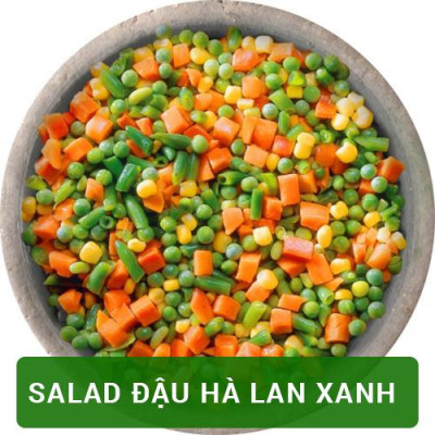 COMBO03: 1 Túi Đậu Gà trắng - 1 Túi Đậu Lăng đỏ và 1 Túi Đậu Hà lan xanh nguyên hạt, Mỗi túi 250g