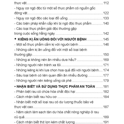 Phòng Tránh Tai Nạn Về Thực Phẩm - Vietnambook