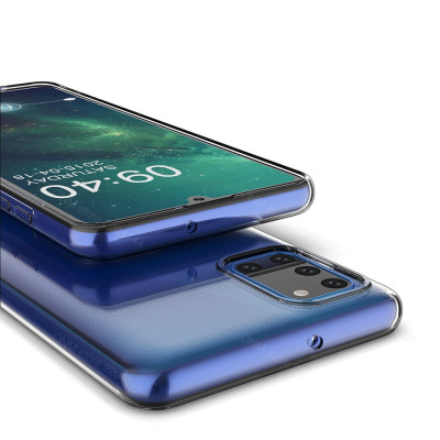 Ốp lưng dẻo silicon cho Samsung Galaxy A31 hiệu Ultra Thin (siêu mỏng 0.6mm, chống trầy, chống bụi) - Hàng nhập khẩu