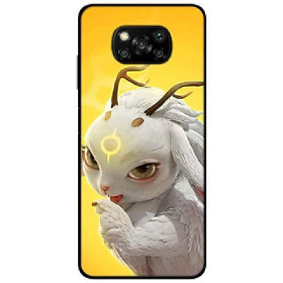 Ốp lưng dành cho Xiaomi Poco X3 mẫu Thỏ Sừng
