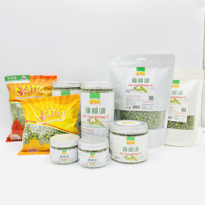 Đậu Hà Lan Sấy Giòn Không Vị O