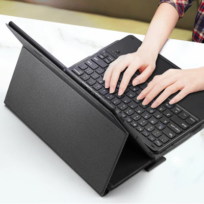 Bao da kèm bàn phím cho SamSung Galaxy Tab S10+ Plus chính hãng Dux Ducis có bàn di chuột TrackPad - Hàng chính hãng 
