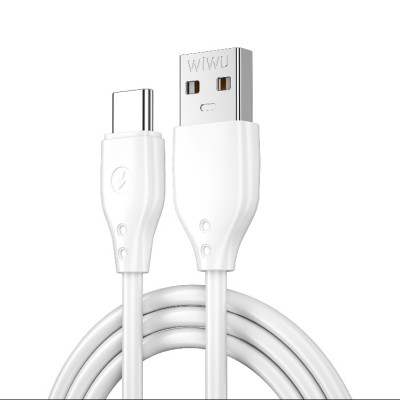 Bộ sạc Wiwu Quick 2 in 1 Wi-U002 USB to Type-C sạc nhanh 20W, có chip thông minh bảo vệ an toàn sạc - Hàng chính hãng