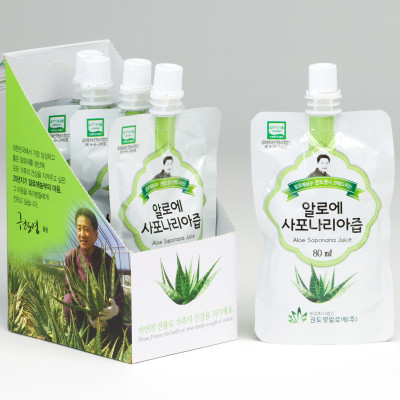NƯỚC NHA ĐAM SÂM NGUYÊN CHẤT 100%  Hộp 5 gói Hỗ trợ tiêu hóa
