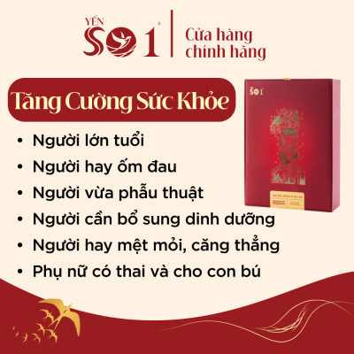 [Hộp 100gram] Yến Số 1 Thượng Phẩm Toàn Sợi, Yến Tươi Tinh Chế, Yến 100%