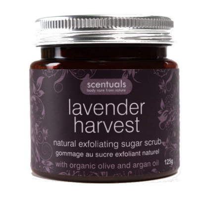 Gel Tẩy Tế Bào Chết Lavender Harvest Natural Exfoliating Sugar Scrub Scentuals (125g)