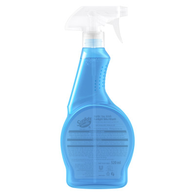 Combo 2 Nước Lau Kính Sunlight Siêu Nhanh Phiên bản nâng cấp từ Cif Sạch Không Tỳ Vết Chai 520ml