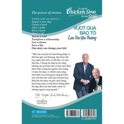 Sách Chicken Soup for the Soul 3 - Vượt qua bão tố lan tỏa yêu thương - First News - BẢN QUYỀN