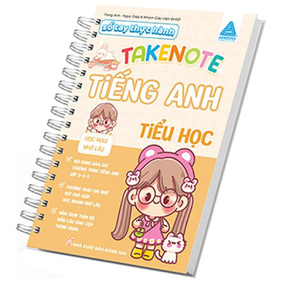 Sách - Take Note - Sổ Tay Thực Hành - Tiếng Anh Tiểu Học - Học Mau Nhớ Lâu