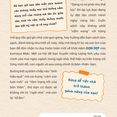Bí Quyết Tối Giản Cho Người Bận Rộn - Đừng Để Việc Nhà Trở Thành Gánh Nặng Của Bạn - Dọn Nhà