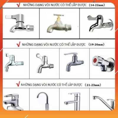 Vòi Xịt️Evoucher Bộ dây vòi xịt nước rửa xe, tưới cây , tăng áp 3 lần, loại 7m, 10m 206319 cút sập, nối PE 