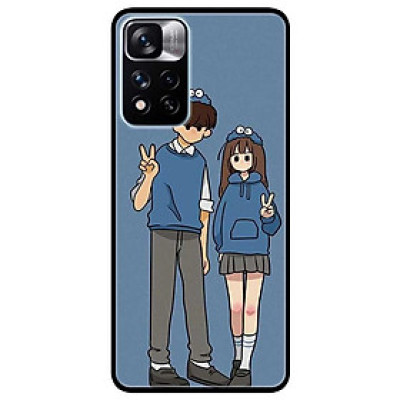 Ốp lưng dành cho Xiaomi Redmi Note 11 Pro ( Bản Nội Địa ) mẫu Cặp Đôi Say Hi