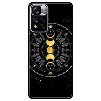 Ốp lưng dành cho Xiaomi Redmi Note 11 Pro 5G ( Bản Nội Địa ) - Trăng Vàng Đen