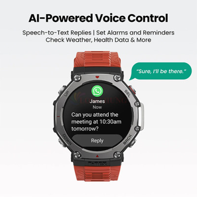 Đồng hồ thông minh Amazfit T-Rex 3 A2323 - Hàng chính hãng