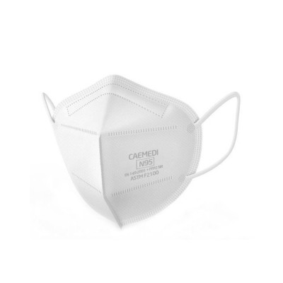 COMBO 5 HỘP Khẩu trang y tế CAEMEDI N95 cao cấp, kháng khuẩn, lọc bụi bẩn đạt chuẩn BFE, FDA, CE xuất khẩu Hoa Kỳ - Hộp 20 cái