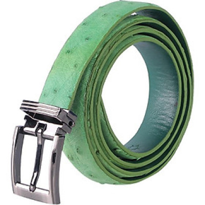 Thắt Lưng Nữ Da Đà Điểu Da Hột Huy Hoàng HT5429 - Xanh Lá