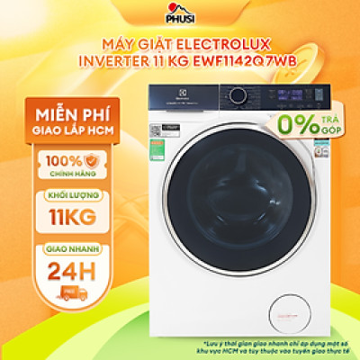 Máy giặt Electrolux Inverter 11 kg EWF1142Q7WB - chỉ giao HCM