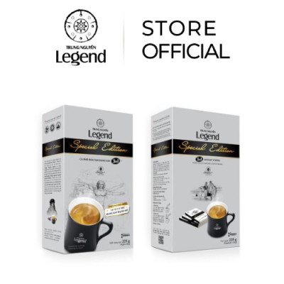 Combo 2 Hộp Cà Phê Trung Nguyên Legend Special Edition – Hộp 9 Gói – Cà Phê Hòa Tan Đậm Đà, Pha Nóng Đá Đều Ngon