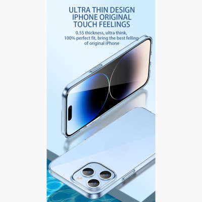 Ốp Lưng Case Trong Suốt Dành Cho iPhone 15 Pro Max / 15 Pro / 15 Plus / 15, Mipow Silicone TPU SOFT Transparent Case - HÀNG CHÍNH HÃNG