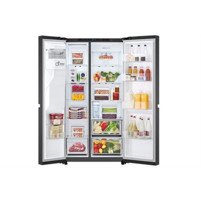 Tủ lạnh LG Inverter 641 lít Side By Side LSI63BLMA - Hàng chính hãng