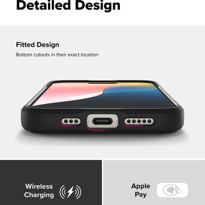 Ốp lưng dành cho iPhone 16 Pro Max/16 Pro/16 Plus/16 RINGKE Onyx - Hàng Chính Hãng