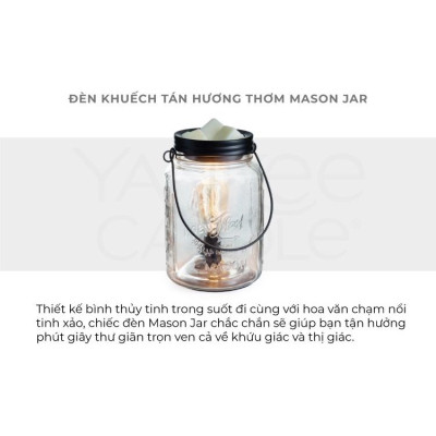 Đèn khuếch tán hương thơm - Mason Jar