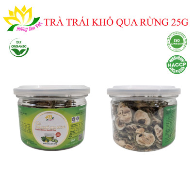 TRÀ TRÁI KHỔ QUA RỪNG HŨ 25G - HƯƠNG SEN VIỆT