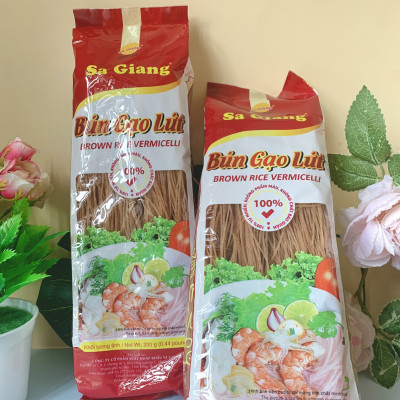 Bún Gạo Lứt Sa Giang 200g