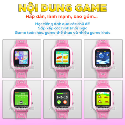 Đồng hồ Thông minh 25 GAME Y8S gắn thẻ nhớ 32G Nghe nhạc Lắp Sim gọi Điện thoại không cần App Quản lý Hàng nhập khẩu