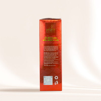 Đặc sản Khánh Hòa -  Hộp quà Yến Chưng Đông Trùng Hạ Thảo (6 hũ -70ml) DT NEST/ DT FOOD