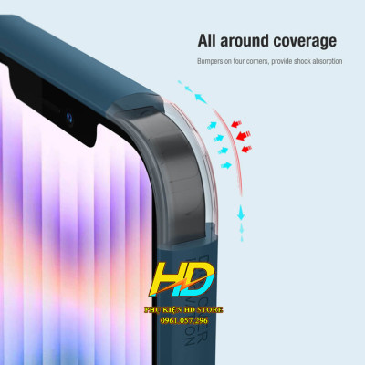 Ốp Lưng Dạng Sần Chống Sốc Dành Cho iPhone 14/ 14 Pro/ 14 Plus (14 Max) / 14 Pro Max Chính Hãng Nillkin SUPER FROSTED SHIELD PRO - Hàng Chính Hãng