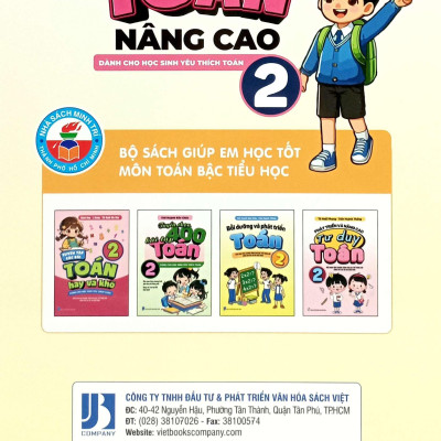 Sách - Toán Nâng Cao 2 - Dành Cho Học Sinh Yêu Thích Toán