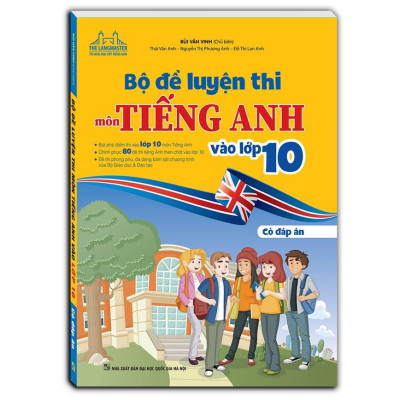 Sách - Bộ Đề Luyện Thi Môn Tiếng Anh Vào Lớp 10 + Chinh Phục Kì Thi Tiếng Anh Vào Lớp 10 - Combo 2 Tập - Minh Thắng