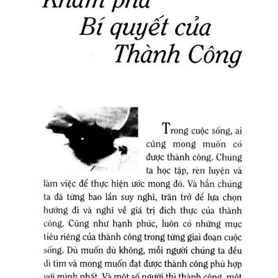 Bí Quyết Của Thành Công (Khổ Lớn) (Tái Bản 2019)