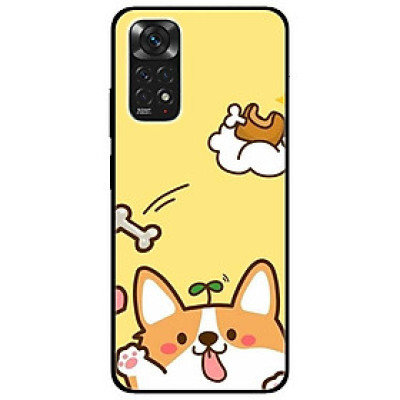 Ốp lưng dành cho Xiaomi Redmi Note 11 4G - Cún Thèm Đùi Gà