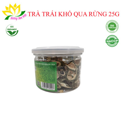 TRÀ TRÁI KHỔ QUA RỪNG HŨ 25G - HƯƠNG SEN VIỆT