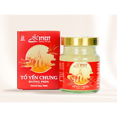 Đặc sản Khánh Hòa - Yến Chưng đường phèn 70ml (Hủ lẻ) DT NEST/ DT FOOD