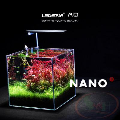 Đèn led kẹp LedStar AQ WRGB N series Nano II để bàn desktop trang trí thủy sinh cá tép cảnh