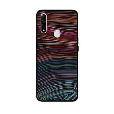 Ốp Lưng in cho Oppo A31 Mẫu Họa Tiết Tĩnh Điện - Hàng Chính Hãng