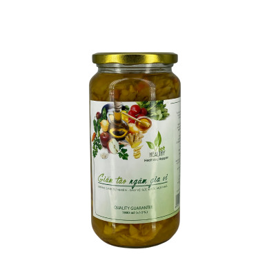 Kháng sinh tự nhiên 1 lít - giấm táo ngâm gia vị