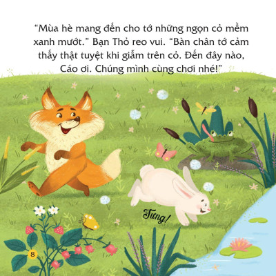 Truyện Kể Bốn Mùa - Nhím Con Ham Học Hỏi - Món Quà Của Mùa Hè